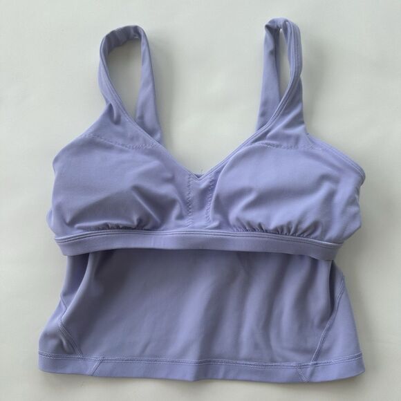 Lululemon Align Tank Top Women's SIZE 6 Lavender Purple Wide Band Wireless - Picture 7 of 7
